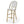 Outdoor PE Rattan French Barstool Set