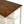 Rustic 3 Piece Stationary Kitchen Island Set With 2 Seatings, With 2 Open Shelves