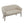Corduroy Recessed Arm Loveseat (Beige + Walnut)