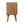 Solid Wood Mini Lille Curved Nightstand