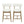 Mid Century Modern Counter Stools, Fabric Upholstered Chairs