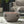 27' Bowl Shaped MGO 40,000 BTU Propane Fire Pit, Light Grey (Tank Cover not Included)
