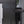 Home Bar Table With Wine Glass Compartment And Three Shelves - Distressed Gray / Black