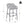 La Push Outdoor Patio Light Gray Rope Bar Stool, Set of 2
