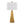Pompeii - Contemporary Table Lamp - Gold / White