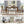 6 Pieces Kitchen Dining Set, Rectangular Wooden Dining Table With 4 Upholstered Chairs And A Bench