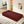 Modern Floor Sleeper Sofa Bed With 2 Pillows, Convertible Twin Size Folding Mattress For Living Room