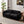 Living Room Furniture Big Loveseat Luxury Couch with Soft Chenille Upholstered Sofa Black
