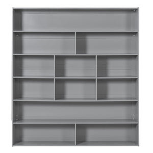 Bunk Bed With 2 Drawers And Multi Layer Cabinet