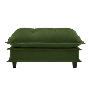73 Chenille Ottoman
