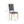 French Country Style Dining Chair with Upholstered Seating and Fluted Legs