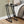 Accent Table C-Shaped with Sturdy Construction