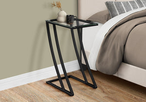 Accent Table C-Shaped with Sturdy Construction