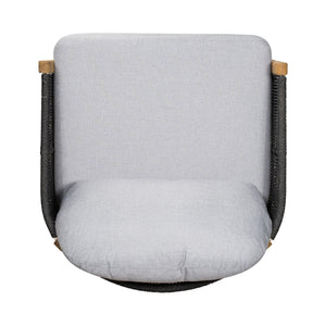 Grotta Outdoor Wood Club Chair