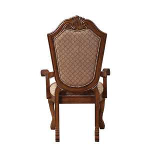 Cherry Arm Chair Set with Padded Seat - Chateau De Ville