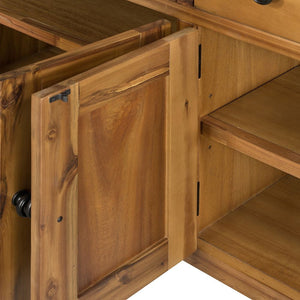 Farmhouse Cabinet Natural Wood