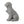 MGO Dog Statue, Outdoor Stone Gray
