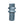 D5.9x11.8'H Fluted Accent Vases with Ribbed Design, Set of 2