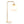 Haven - Clear Table Lamp, Button Control - Gold / White / White Marble