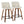 Toriano - Contemporary Fixed Height Counter Stool Swivel With Square Footrest (Set of 2)