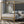 Modern Gold Metal Canopy Bed
