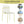 4 Piece Set Of Modern Color Block Designed Single Chairs With Folding Square Table