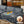 Luxuriously Comfortable Cloud Couch With Elegant Rolled Arms & Pleated Skirt Design