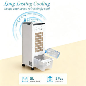 Swamp Cooler Air Conditioner with Three Refreshing Modes