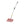 Little Giant DuraFork Polycarbonate Pre Bent Pitchfork with Angled Tines, Red
