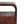 Solid Wood Extra Mini Curve Bedside, 1-Drawer, 1 Open-Slot, Chestnut