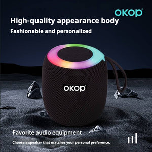 KP-309 Best-Selling Portable Mini Outdoor Bluetooth Speaker High-Quality Audio Deep Bass Long Battery Life In Stock