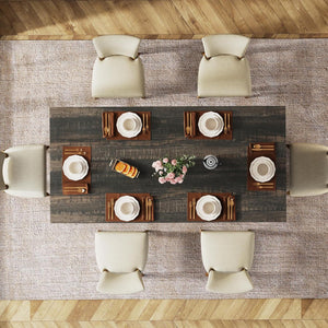 Dining Table For 4 - 6 People, Kitchen Table With Thick Top
