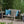 Hampton Outdoor Wood and Wicker Loveseat - Gray