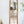 Half Round Elongated Mirror With Decorative Window Look Classic Architecture Style Solid Fir Wood Interior Decor - Brown