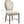 Upholstered Dining Chairs (Set of 2) - Brown