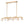Crystal Chandelier For Dining Room, 8 Light Kitchen Chandelier Light Fixture Modern Metal Industrial Chandeliers For Farmhouse Entryway Living Room (8*G9 Bulbs Included) - Matte Gold