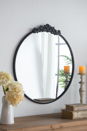 Classic Design Mirror With Baroque Inspired Frame