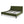 Aspen Vertical Tufted Headboard Platform Bed Set, King, Olive Green Performance Velvet