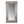 Full Length Rectangle Floor Mirror With Distressed Wood Frame - Brown