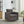 Modern Square Upholstered Swivel Accent Chair with Metal Base