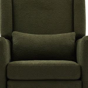 Wide Wingback Swivel Glider Rocker Recliner Chair