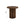 Loanna Wooden Color End Table - Brown