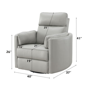 Sagen Glider Recliner With Swivel