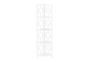 4 Tier Corner Bookshelf - Contemporary & Modern