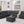 Hannah - Sectional Sofa With Ottoman - Dark Gray