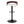 Grotto - Contemporary Adjustable Barstool With Swivel & Straight T Footrest (Set of 2)