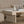 American Vintage Industrial Coffee Table, Double Tier Design