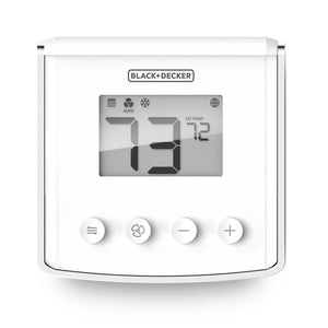 Black+Decker BDXSKSW01 Smart Home Kit with Smart Thermostat, Light, and Plug