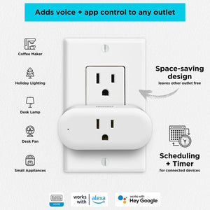 Black+Decker BDXSKSW01 Smart Home Kit with Smart Thermostat, Light, and Plug