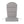 Outdoor Adirondack Chair Cushion With Water Resistant Fabric And Ties - Gray